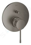 GROHE - Essence Baterie pod omítku pro 2 spotřebiče, kartáčovaný Hard Graphite 24058AL1