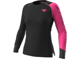 Dynafit DNA dámské běžecké triko dlouhý rukáv Pink Glo vel. M