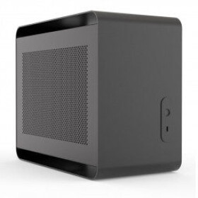 Streacom DA2 V2 černá / Mini-ITX / USB-C / bez slotu na DVD mechaniku / bez zdroje (ST-DA2B-V2)