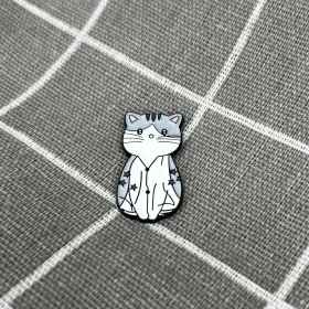 Pinarna.cz Šedobílá kočička s hvězdami