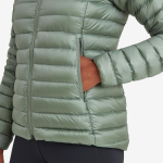 Dámská péřová bunda Montane Anti-freeze Hoodie pale sage