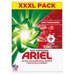 Ariel Prací Prášek 3.85kg 70 Praní, +Ultra Oxi Effect, Koncentrované Složení