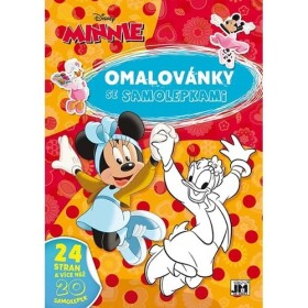 Omalovánky se samolepkami Minnie