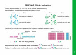 Přehledy učiva matematiky v 5.a 6.ročníku ZŠ - Jaroslava Justová