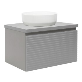 Koupelnová skříňka pod umyvadlo Naturel Savona 98x43x44,8 cm šedá mat SAVONA100GMD SAVONA100GMD