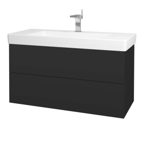 Dřevojas - Umyvadlová skříňka VARIANTE SZZ2 105 pro umyvadlo Laufen Pro S - N03 Graphite / N03 Graphite 195922