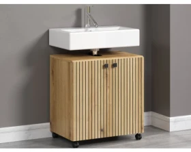 Koupelnová skříňka pod umyvadlo Pure Bliss 60 cm, dub evoke