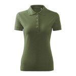Dámské tričko Pique Polo Free (khaki) m