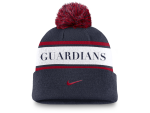 Nike Pánská zimní čepice Cleveland Guardians MLB Peak Standard Cuff Pom Beanie