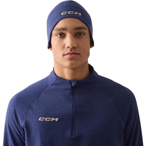 Pánská Zimní čepice CCM THERMAL BEANIE Navy Heathered