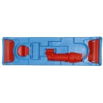 Pedál na držák flipper na mop 460010 červený EAST