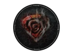 Genesis Tellur 400 Round Lava černá / podložka pod židli / 100 x 100cm (NDG-2064)