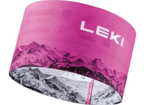 Leki XC Headband čelenka neon pink/white vel. Uni