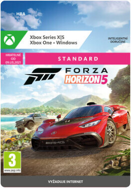 XSX Forza Horizon 5: Standard Edition / Elektronická licence / Závodní / Angličtina / od 3 let / Hra pro Xbox Series (G7Q-00128)