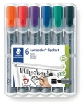 Staedtler Lumocolor / Popisovač na flipchart / sada 6 ks / šíře stopy 2 mm / 6 barev (356 WP6)