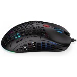 Endorfy LIX Plus černá / optická / drátová / herní / 19000 dpi / PAW3370 / 6 tlačítek / RGB / Kailh GM8.0 / USB / 1.8m (EY6A001)