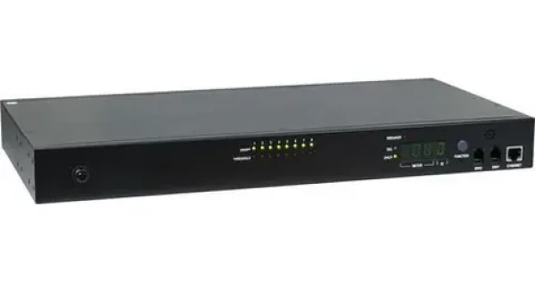 Inter-Tech SD-1688 černá / PDU / 19" rack / 8x C13 přepínatelné / 16A / SNMP (88887381)