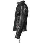 Dámská Kožená Bunda Quinn Zevron Brixton Černá Velikost: XS