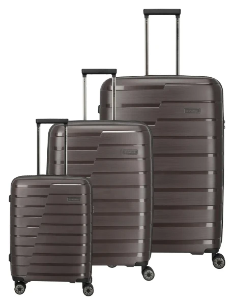 Travelite Air Base S,M,L Coffee S: 37 l / M: 71/82 l / L: 105 L TRAVELITE-75340-60
