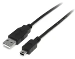 StarTech USB-A - mini USB černá / Kabel USB / USB 2.0 / 2m (USB2HABM2M)