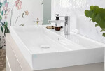 VILLEROY & BOCH - Collaro Umyvadlo nábytkové 1200x470 mm, s přepadem, otvor pro baterii, CeramicPlus, Stone White 4A33C5RW