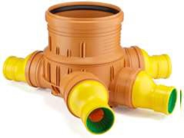 MIDAS revizní šachta DN 315 sběrná, s vývodem pro drenáž ( univerzální průměr 72-100mm)