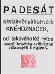 Padesát akvisitněexklusivních kněhoznaček
