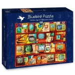 BLUEBIRD Puzzle Zlatý věk televize