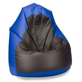 FRONTI Sedací pytel SAKO 100 cm - modrá + černá