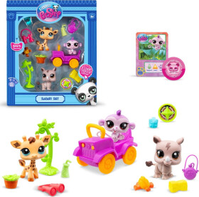Littlest Pet Shop 3 zvířátka Safari - Littlest Pet Shop