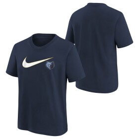 Nike Dětské tričko Memphis Grizzlies NBA Swoosh Logo T-Shirt Navy (YOUTH)