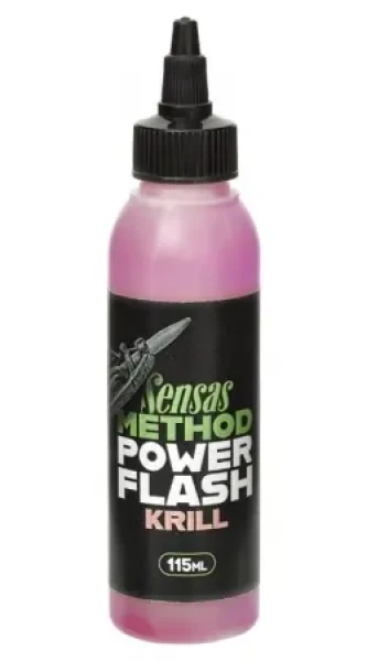Sensas Gel Power Flash Red Krill / Booster / 115 ml