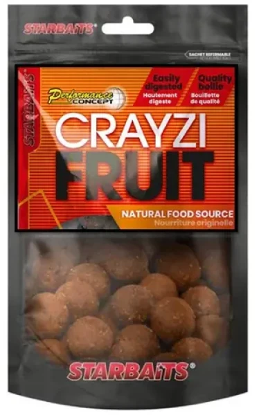 Starbaits Boilies Crayzi Fruit 250g 10mm (18319)
