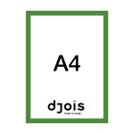 Djois Magneto LEAN, A4, zelený, 10 ks