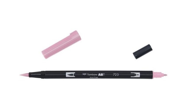 Tombow Oboustranný štětcový fix ABT - pink