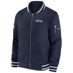 Nike Pánská bunda Seattle Seahawks NFL Sideline Coach Bomber Velikost: 2XL