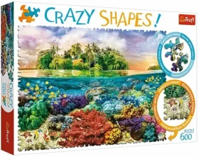 Trefl - Puzzle - Crazy Shapes puzzle Tropický ostrov