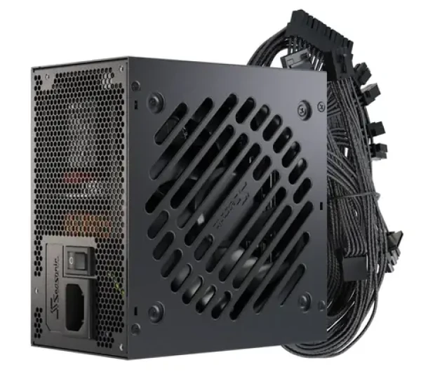 Seasonic CORE GC-650 ATX 3.1 černá / PC síťový zdroj / 2x PCIe / 650 W / 120 mm ventilátor / 80+ Bronze (SRP-CGC651-A5A32SF)