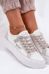 Dámské Tenisky Na Platformě Lee Cooper LCW-25-31-3479L Bílý-Světlý 36