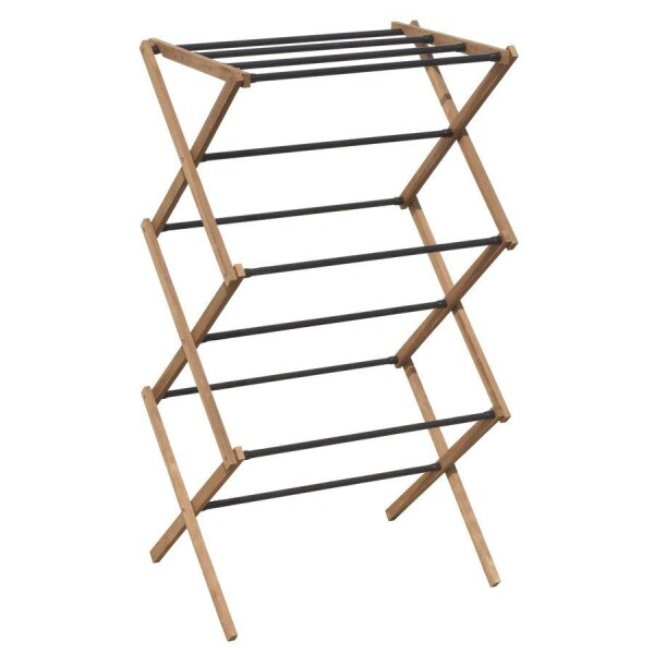AQUALINE - CIKCAK skládací stojan na ručníky 73x97x39cm, jasan SP621