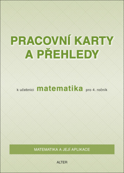 Pracovní karty přehledy ročník
