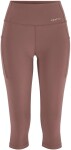 Běžecké 3/4 kalhoty CRAFT Essence Capri 3 - fialové Velikost textilu: XS