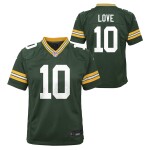 Nike Dětský dres Green Bay Packers NFL Jordan Love #10 Game Zelená (YOUTH)