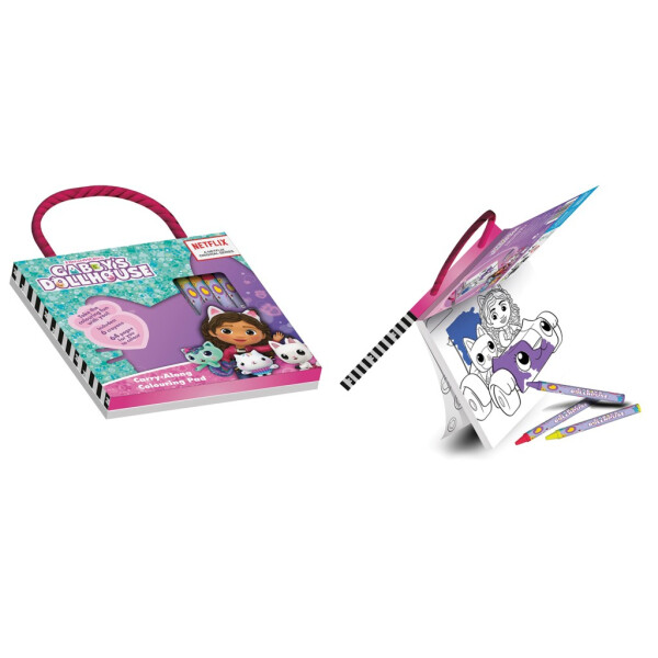 Gabby omalovánky s pastelkami - EPEE