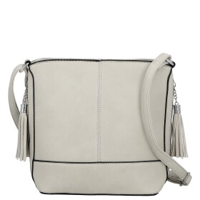 Trendy dámská koženková crossbody kabelka Lída, šedá