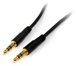 StarTech Slim Jack 3.5mm - Jack 3.5mm černá / Audio kabel / 1 m (MU3MMS)