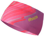 Běžecká čelenka Mico WOMAN HEADBAND EXTRA DRY - růžová