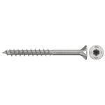 Fischer 574126 šrouby do dřevotřísky 4.5 mm 70 mm TX Nerezová ocel 100 ks