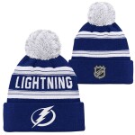 Outerstuff Dětská Zimní Čepice Tampa Bay Lightning Jacquard Cuffed Knit With Pom