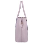 Módní dámská kožená kabelka do ruky Wahi, fialová